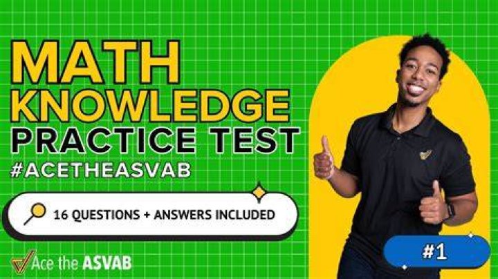 How do you pass the math knowledge Asvab?